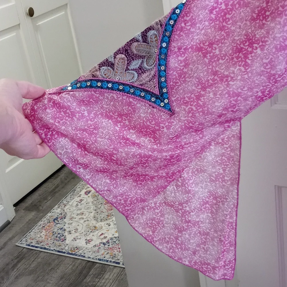 🆕️ 💖RARE Mote Design💖 - Pink Caftan - Picture 9 of 15
